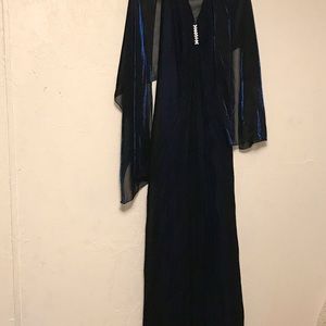 Evening Gown with Matching Shawl
